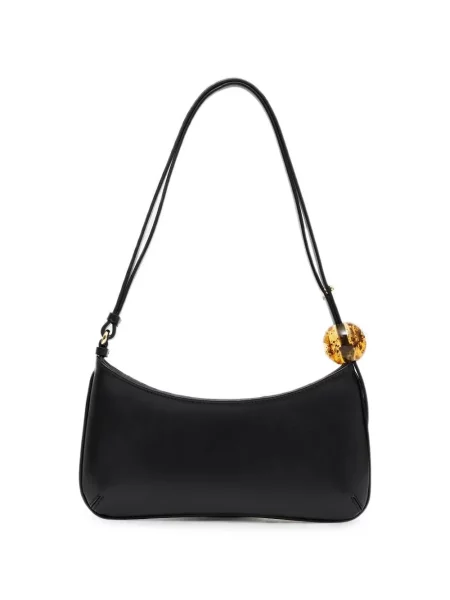 Geantă Jacquemus cu perle negru