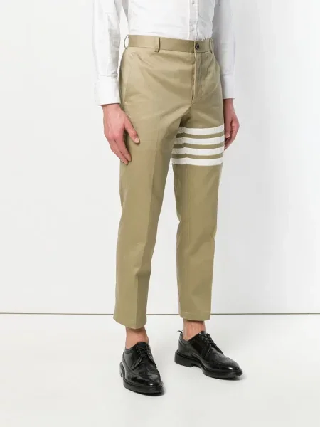 Сhinosy Thom Browne w paski z twillu
