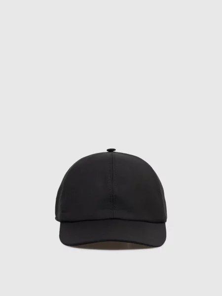 Кепка з вовни Capobianco чорна