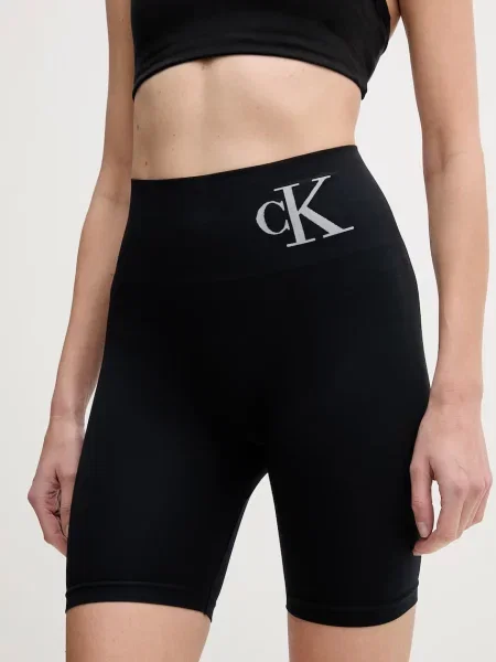 Calvin Klein kolesarske kratke hlače črna