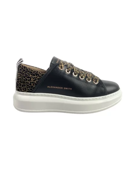 Sneakersy Alexander Smith czarne
