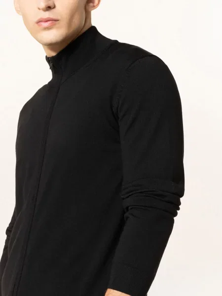 Sweter Hugo wełniany czarny