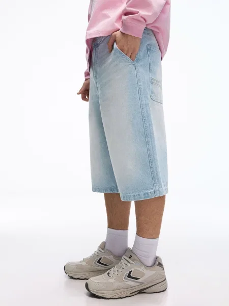Bershka Jeans deschis albastru