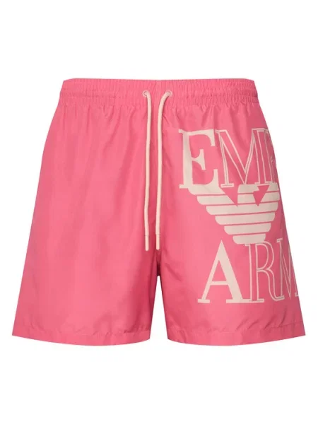 Emporio Armani Plaukimo šortai rožinė