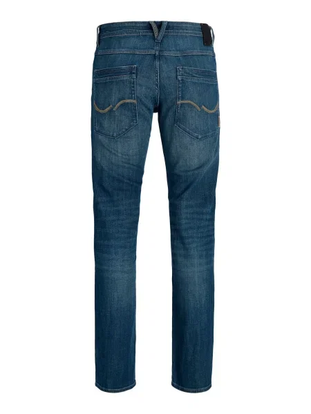 JACK & JONES Jeans JJICLARK JJASHER' albastru