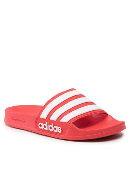 Šľapky adidas Performance červená