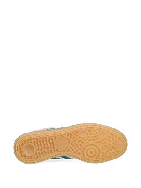 Sneakerși Adidas Predator cu broderie cu dungi din piele de căprioară albastru