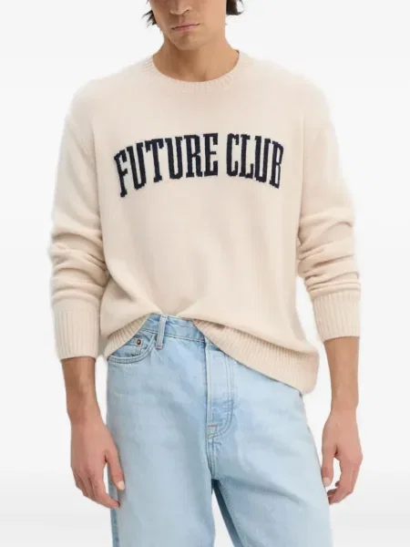 Pulover From Future din cașmir cu decolteu rotund