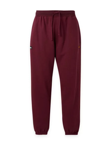 ELLESSE Pantaloni Verazo burgundy roșu