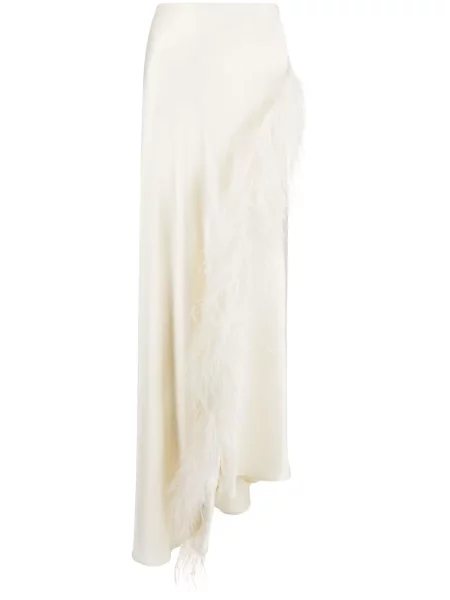 Spódnica Lapointe w piórka asymetryczna