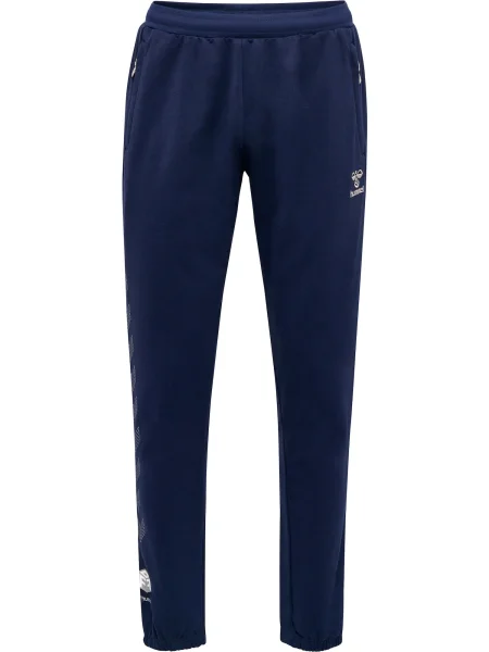 Hummel Pantaloni sport Move Grid bleumarin / gri alb