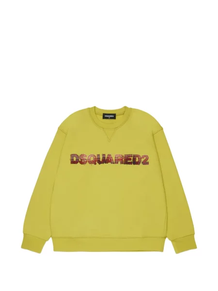 Sweter dziecięcy Dsquared2 żółty
