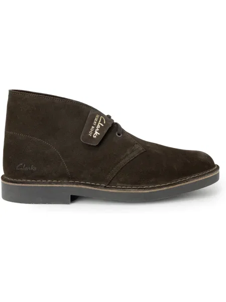 Púštne členkové topánky Clarks hnedá