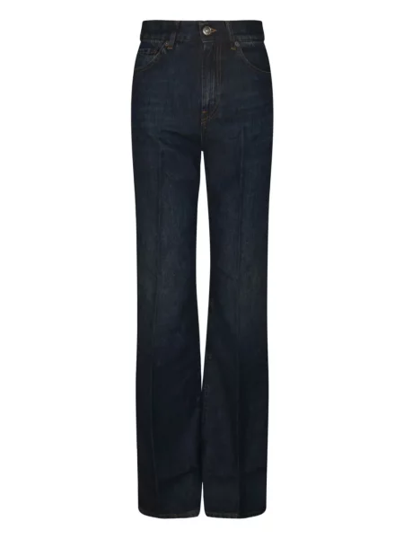 Jeansy Dondup z bursztynem niebieskie
