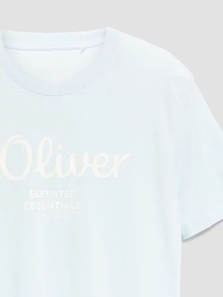 S.Oliver Tricou pastel albastru