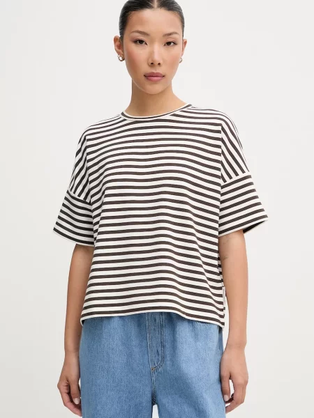 Marc O'Polo tricou pentru femei cu modal maro