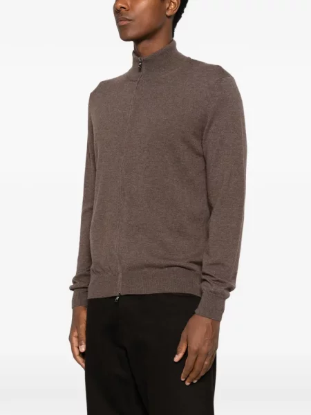 Cardigan Ferrante maro