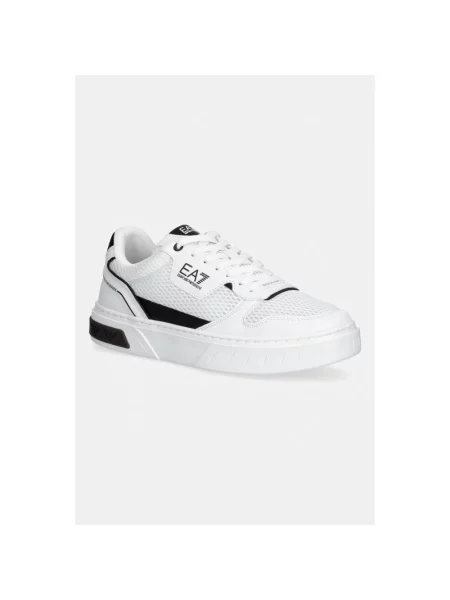 Sneakersy Emporio Armani Ea7 skórzane białe