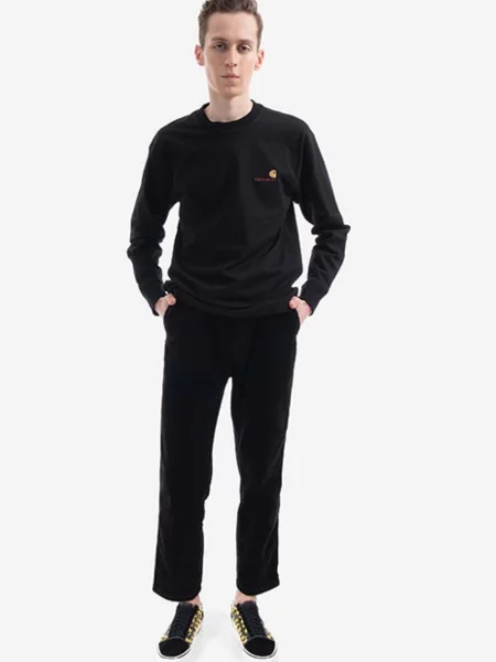Μπλούζα με μακριά μανίκια Carhartt WIP μαύρο