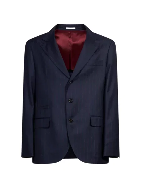 Sacou Brunello Cucinelli albastru