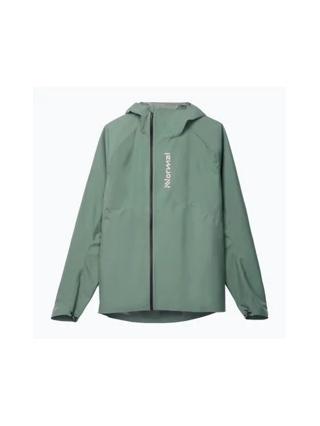Куртка NNormal Trail дощовик зелена