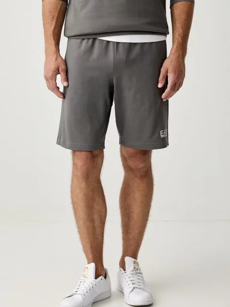 Emporio Armani pantaloni scurți de trening pentru bărbați din gri