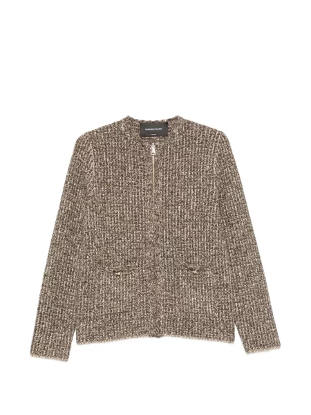 Flitteres tweed dzseki Fabiana Filippi barna