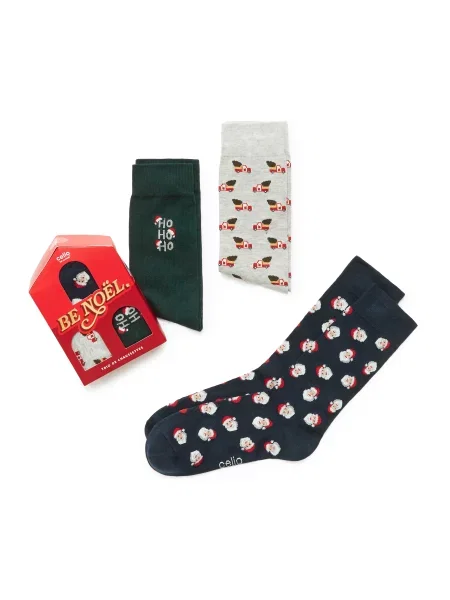 Nogavice Celio modra