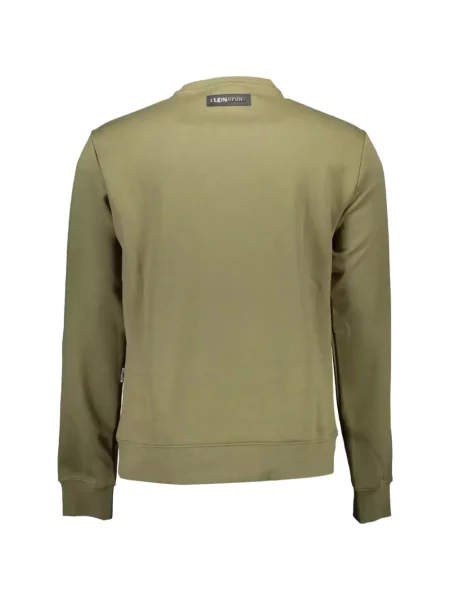 Pulover Plein Sport cu imagine verde