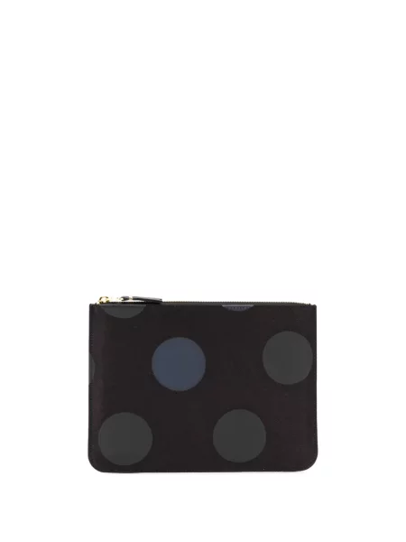 Portofel Comme Des Garçons Wallet cu buline cu imagine negru
