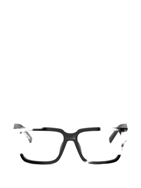 Ochelari de soare pătrați Prada Eyewear negru