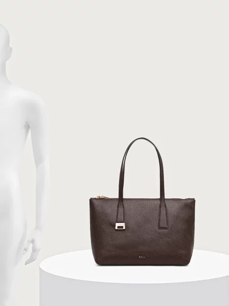 Кожаная сумка шоппер Furla