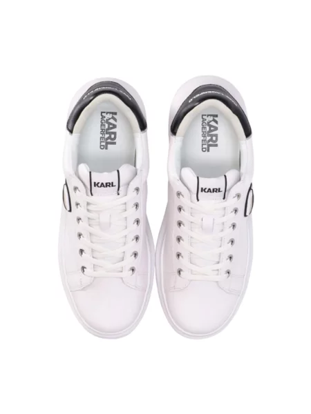 Sneakersy KARL LAGERFELD białe