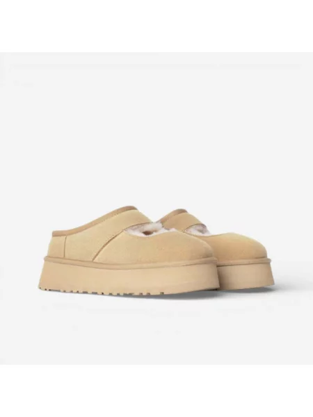 Pantofi cu toc Ugg alb