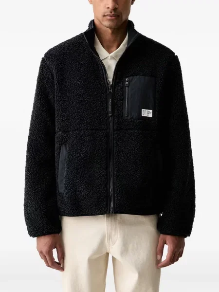 Pulover Marc O'polo din fleece albastru