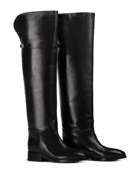 Botine Le Silla cu cataramă negru