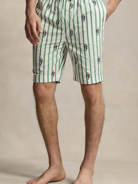 Polo Ralph Lauren szorty piżamowe beżowe