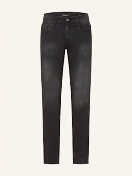 Replay Jeansy Anbass Slim Fit grau szare