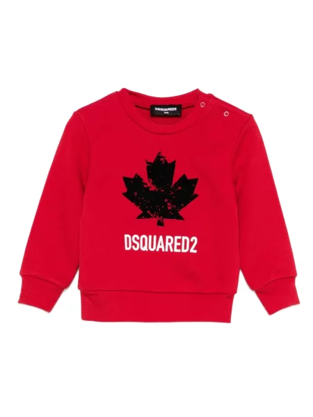 Bluza dziecięca Dsquared2 czerwona