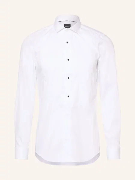 Boss Košile Hank Slim Fit bílá