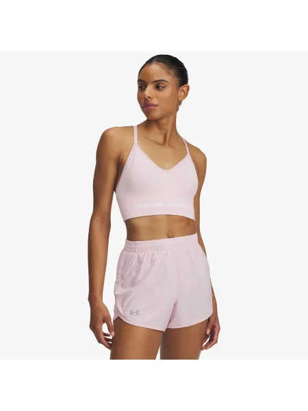 Stanik Under Armour Vanish Seamless Low Bra Pink S różowy