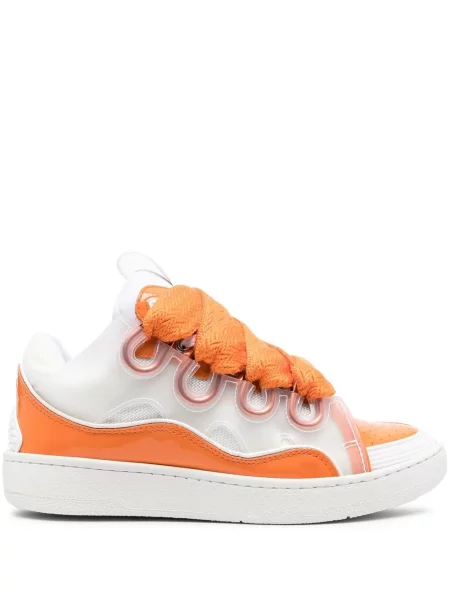 Sneakerși Lanvin portocaliu
