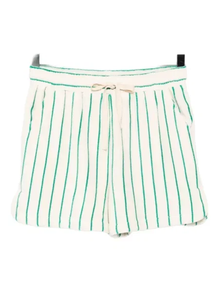 Ριγέ σορτς Bongusta λευκό