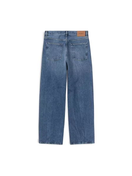 Jeansy straight leg Carhartt Wip niebieskie