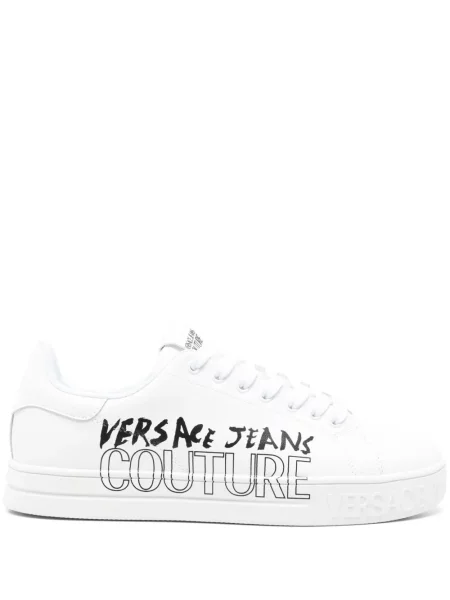 Sneakerși Versace Jeans Couture alb
