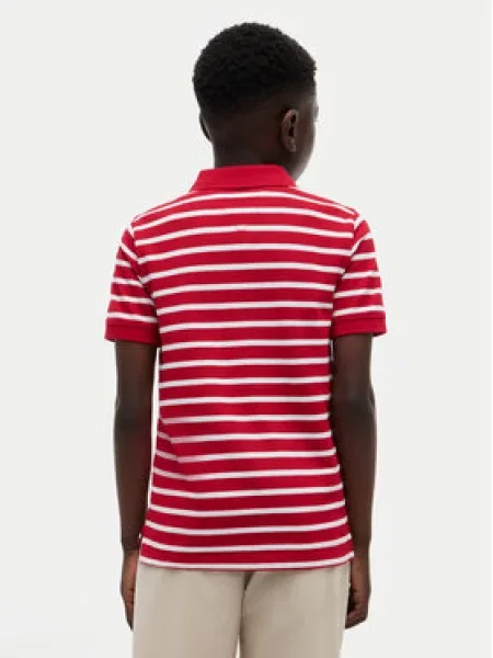 Tommy Hilfiger Polo marškinėliai Flag raudona