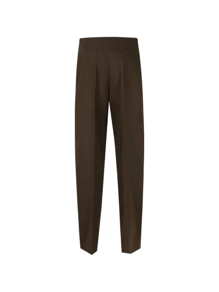 Pantaloni Alberta Ferretti maro