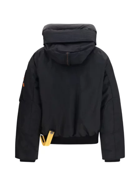 Geacă cu puf Parajumpers cu glugă negru