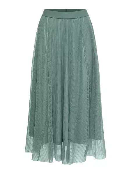 ONLY Fustă ONLLAVINA smarald verde