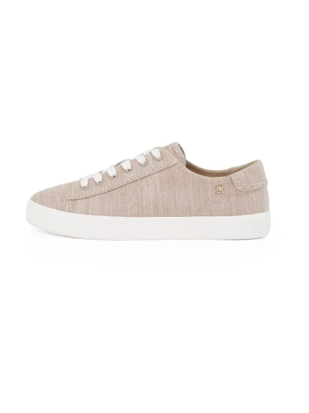 Sneakerși Tommy Hilfiger bej